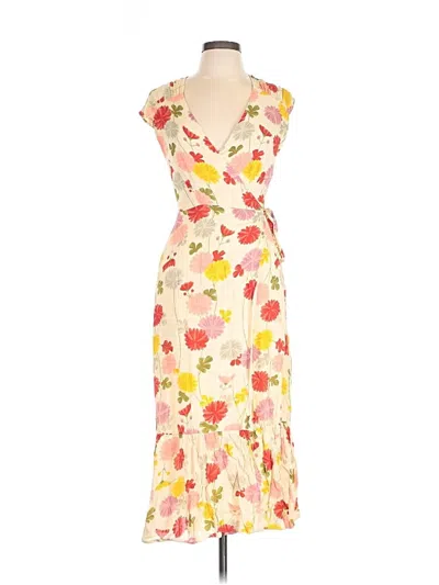 Pre-owned Mng Suit Cocktail Dress In Ivory