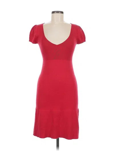 Pre-owned Mng Suit Cocktail Dress In Red