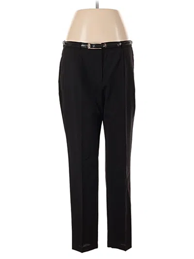 Pre-owned Mng Suit Dress Pants In Black