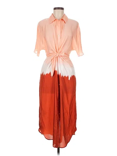 Pre-owned Mng Suit Kimono In Orange