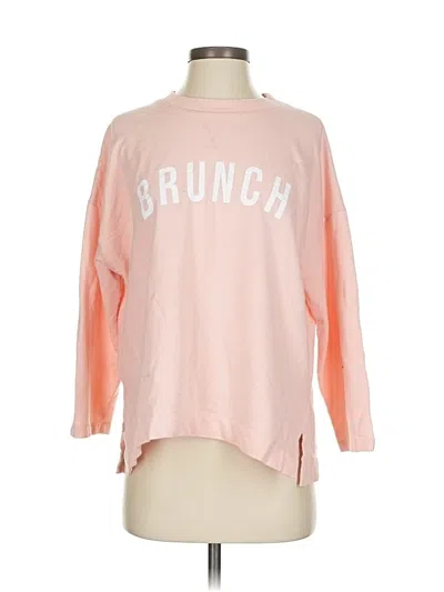 Pre-owned Mng Suit Long Sleeve T-shirt In Pink
