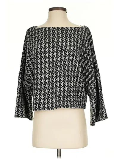 Pre-owned Mng Suit Poncho In Black