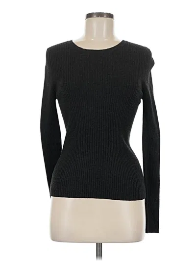 Pre-owned Mng Suit Pullover Sweater In Black