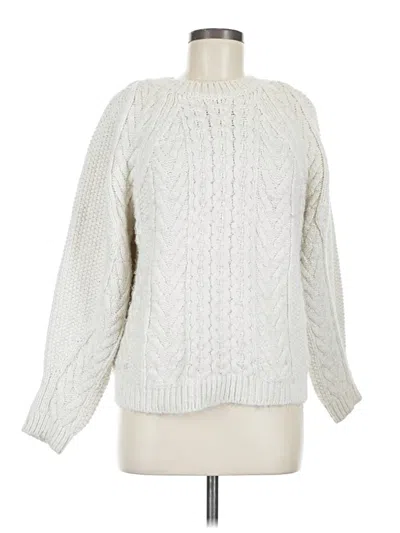 Pre-owned Mng Suit Pullover Sweater In Silver