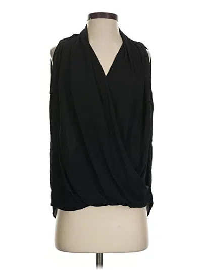 Pre-owned Mng Suit Sleeveless Blouse In Black