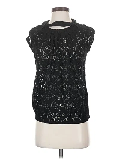 Pre-owned Mng Suit Sleeveless Blouse In Black