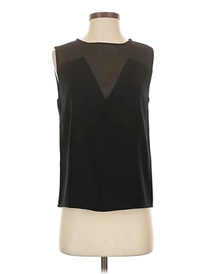 Pre-owned Mng Suit Sleeveless Blouse In Black