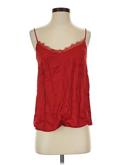 Pre-owned Mng Suit Sleeveless Blouse In Red