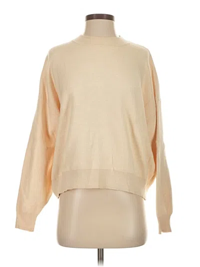 Pre-owned Mng Suit Turtleneck Sweater In Tan