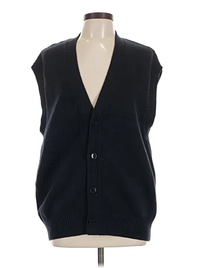 Pre-owned Mng Sweater Vest In Black
