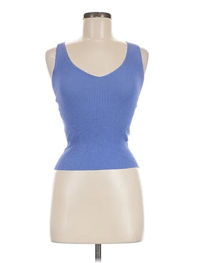 Pre-owned Mng Sweater Vest In Blue