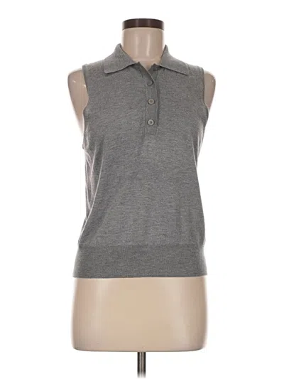 Pre-owned Mng Sweater Vest In Gray