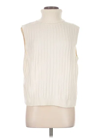 Pre-owned Mng Sweater Vest In Ivory