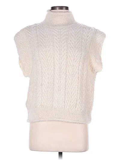 Pre-owned Mng Sweater Vest In Ivory