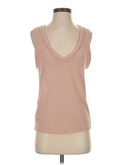 Pre-owned Mng Sweater Vest In Pink
