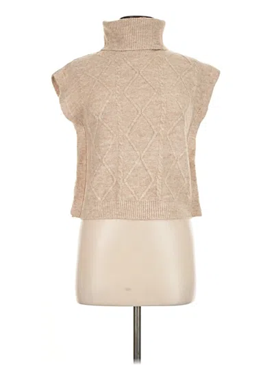Pre-owned Mng Sweater Vest In Tan