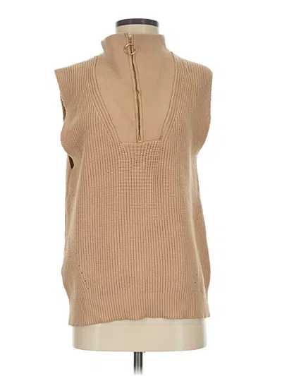 Pre-owned Mng Sweater Vest In Tan