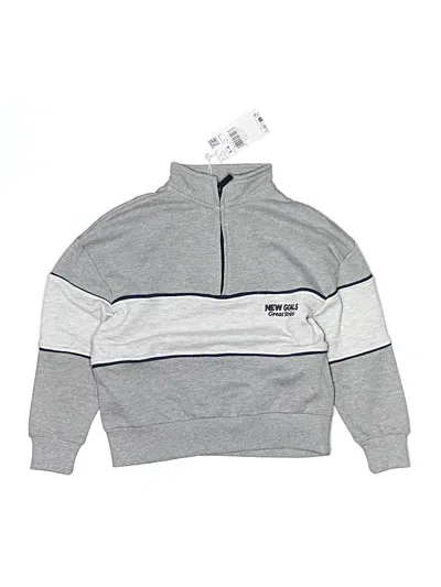 Pre-owned Mng Kids' Sweatshirt In Gray
