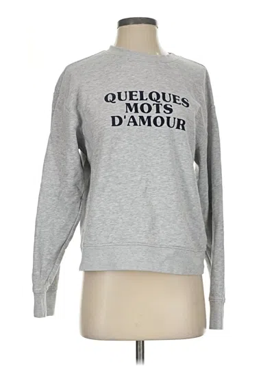 Pre-owned Mng Sweatshirt In Gray