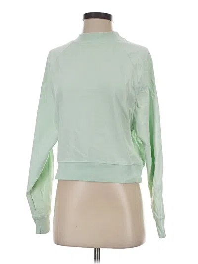 Pre-owned Mng Sweatshirt In Green