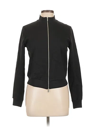 Pre-owned Mng Track Jacket In Black