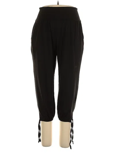 Pre-owned Mng Track Pants In Black