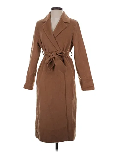 Pre-owned Mng Trenchcoat In Brown