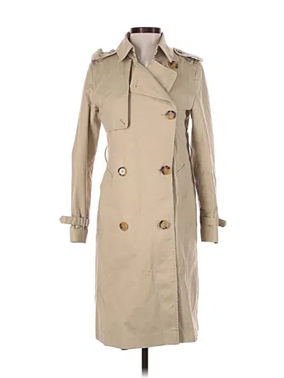 Pre-owned Mng Trenchcoat In Tan