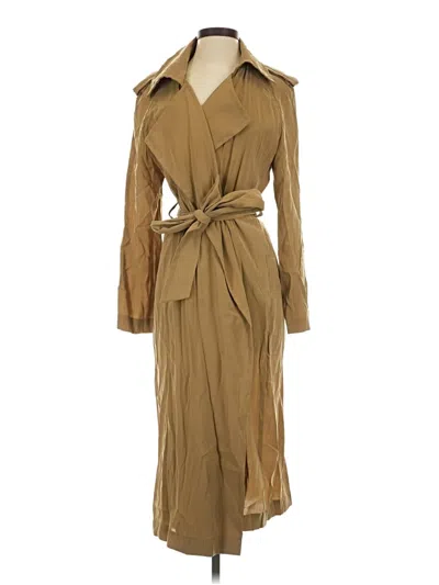Pre-owned Mng Trenchcoat In Tan