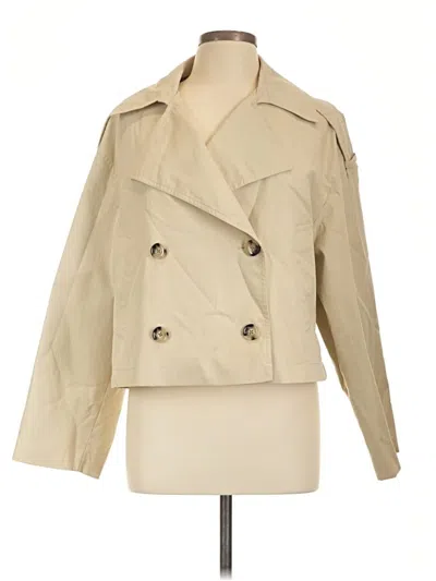 Pre-owned Mng Trenchcoat In Tan