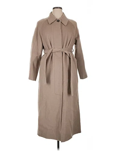 Pre-owned Mng Trenchcoat In Tan