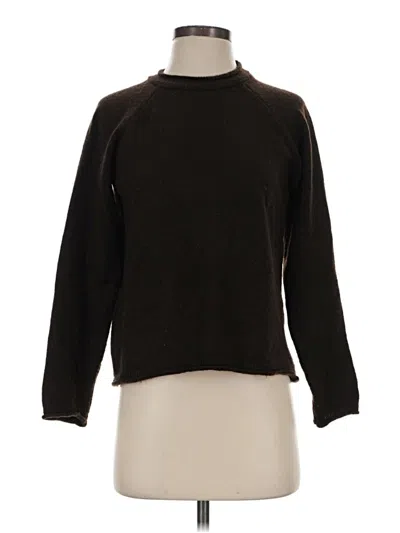 Pre-owned Mng Turtleneck Sweater In Black