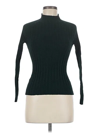 Pre-owned Mng Turtleneck Sweater In Black