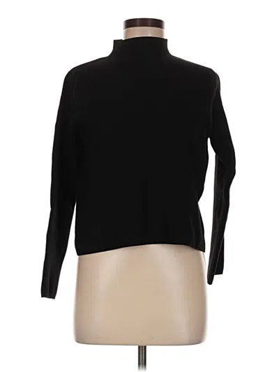 Pre-owned Mng Turtleneck Sweater In Black