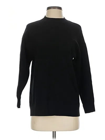 Pre-owned Mng Turtleneck Sweater In Black