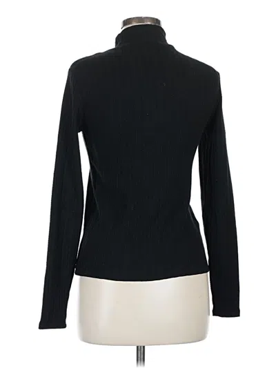 Pre-owned Mng Turtleneck Sweater In Black