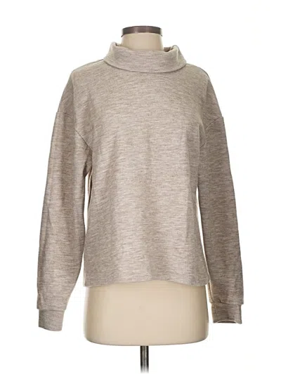 Pre-owned Mng Turtleneck Sweater In Brown
