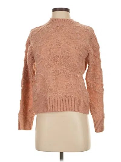 Pre-owned Mng Turtleneck Sweater In Brown