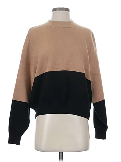 Pre-owned Mng Turtleneck Sweater In Brown