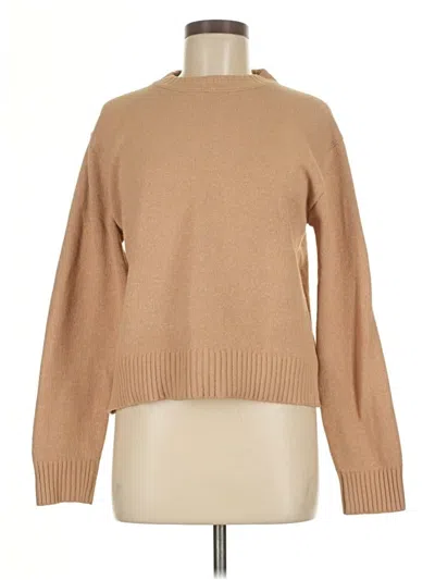 Pre-owned Mng Turtleneck Sweater In Brown