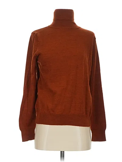 Pre-owned Mng Turtleneck Sweater In Brown
