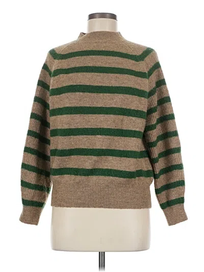 Pre-owned Mng Turtleneck Sweater In Brown