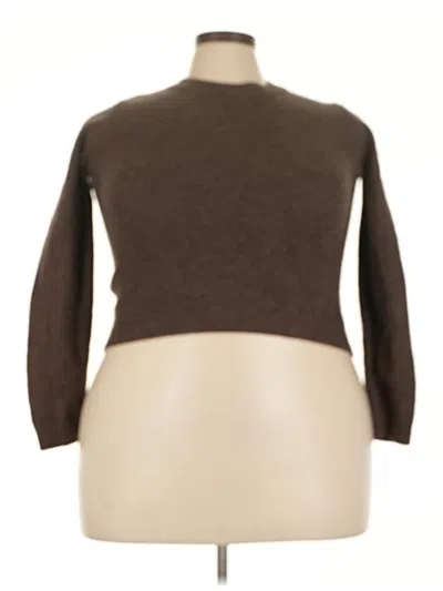 Pre-owned Mng Turtleneck Sweater In Brown