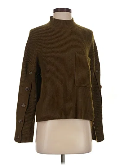 Pre-owned Mng Turtleneck Sweater In Brown