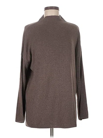 Pre-owned Mng Turtleneck Sweater In Brown