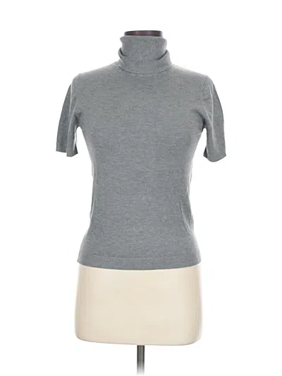 Pre-owned Mng Turtleneck Sweater In Gray