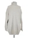 Mng Turtleneck Sweater In Gray