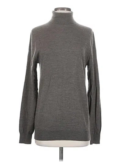 Pre-owned Mng Turtleneck Sweater In Gray