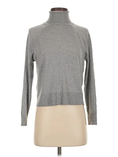Pre-owned Mng Turtleneck Sweater In Gray