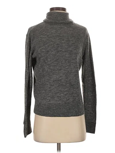 Pre-owned Mng Turtleneck Sweater In Gray